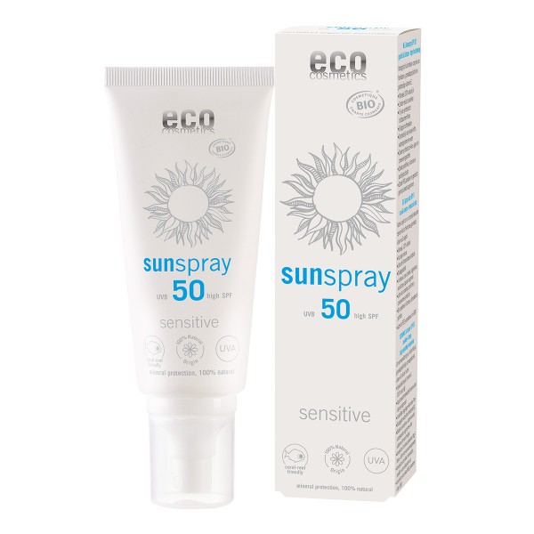 Eco Sonnenspray Sensitive Lsf 50 100 ml