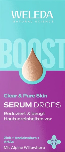 Weleda Clear & Pure Skin Serum Drops 30 ml